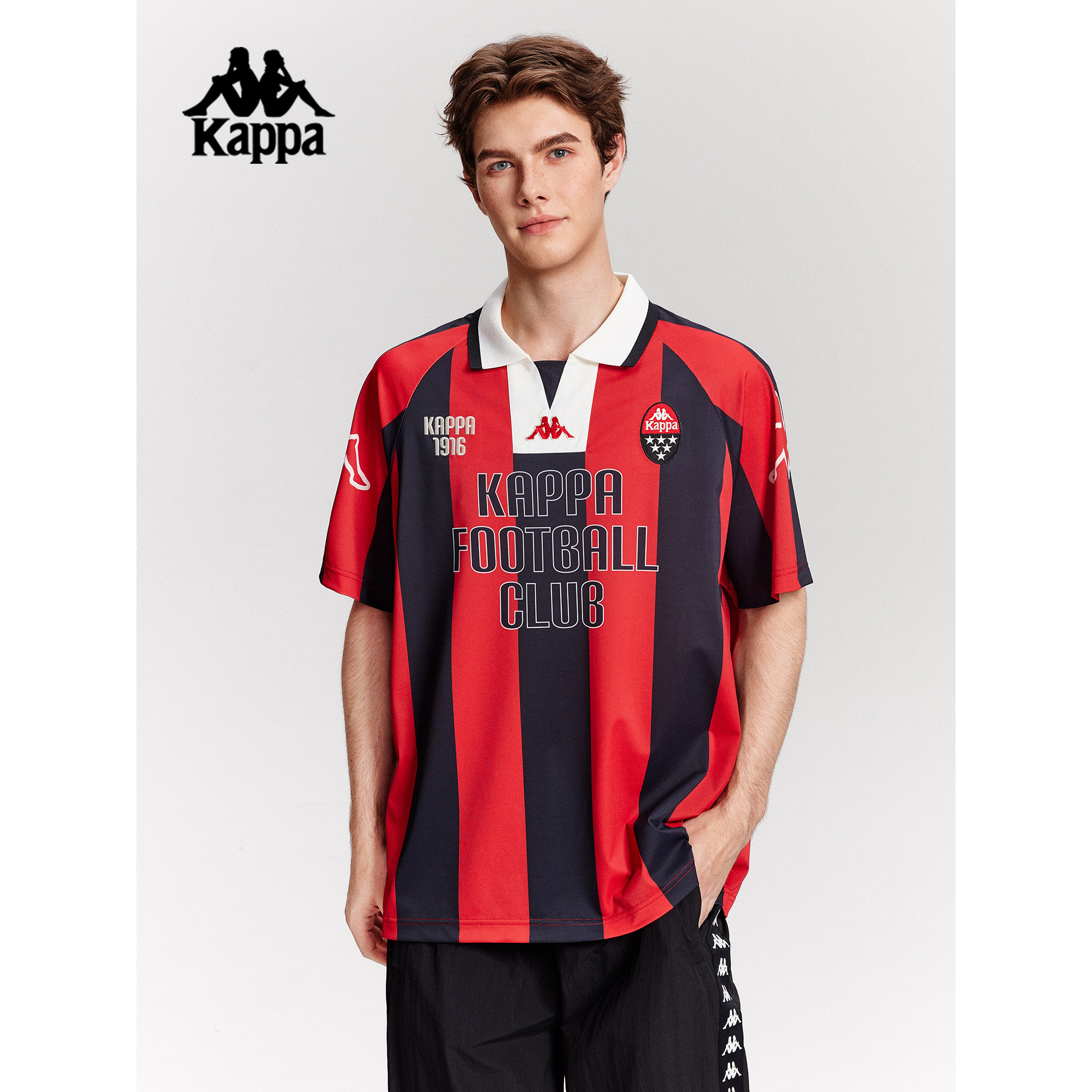 Kappa卡帕背靠背短袖t恤男款夏季新款宽松休闲运动polo衫上衣女,运动服/休闲服装,运动POLO衫,淘宝优惠券,粉丝福利购,淘宝优惠卷