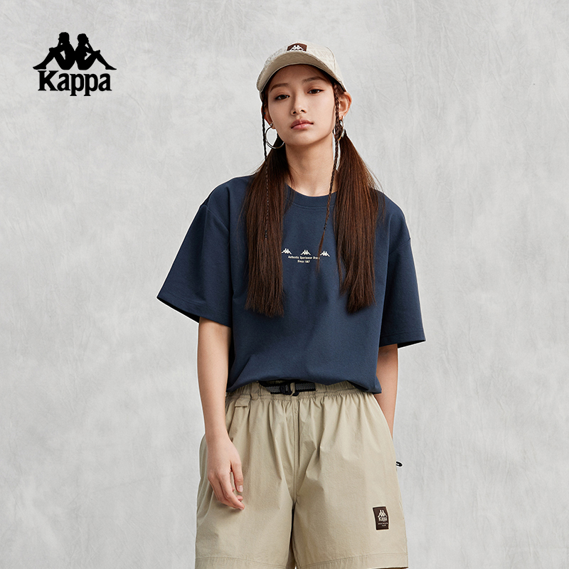 卡帕男女短袖圆领运动休闲半袖