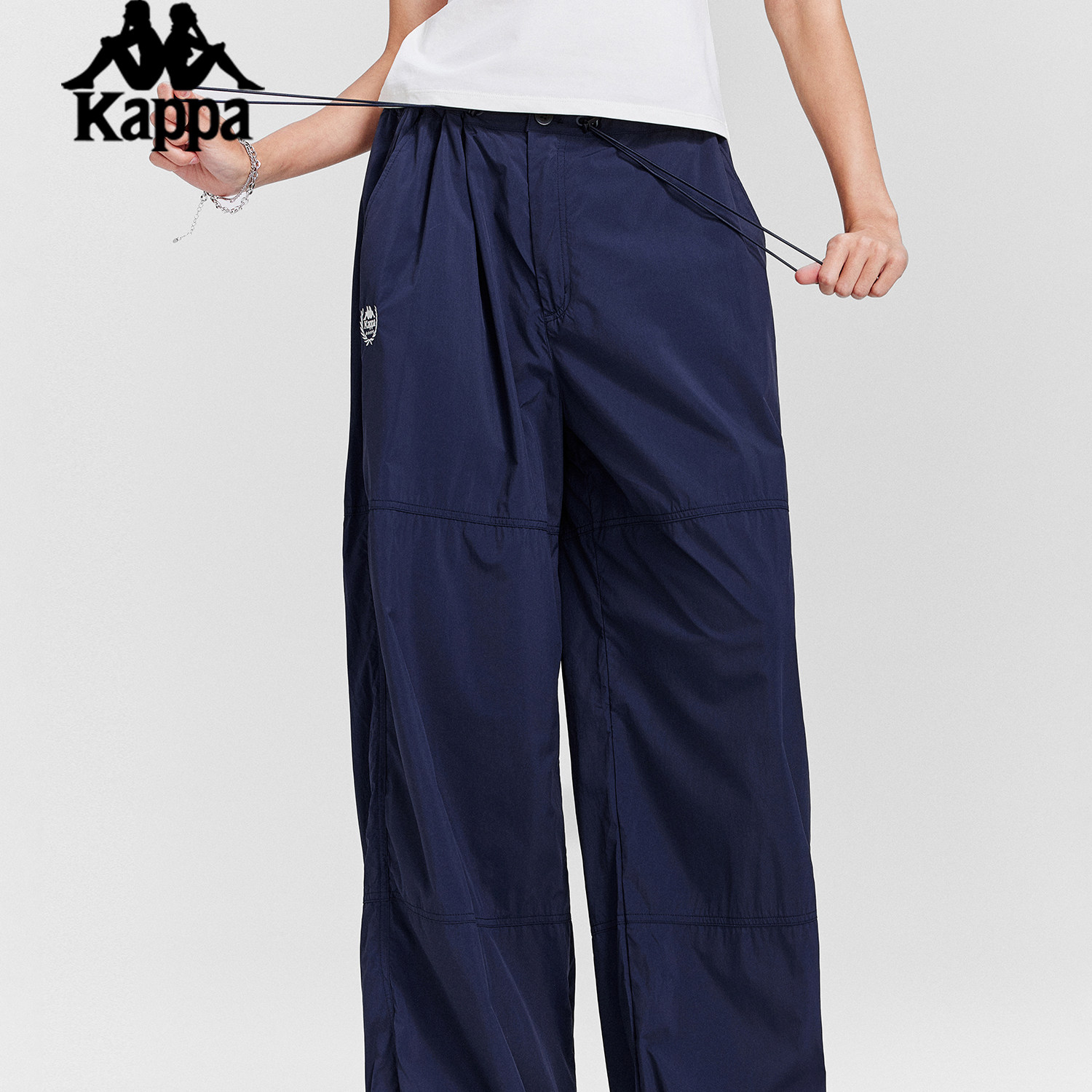 Kappa卡帕背靠背运动长裤2025新款夏季女士休闲宽松束脚裤跑步裤,运动服/休闲服装,运动长裤,淘宝优惠券,粉丝福利购,淘宝优惠卷