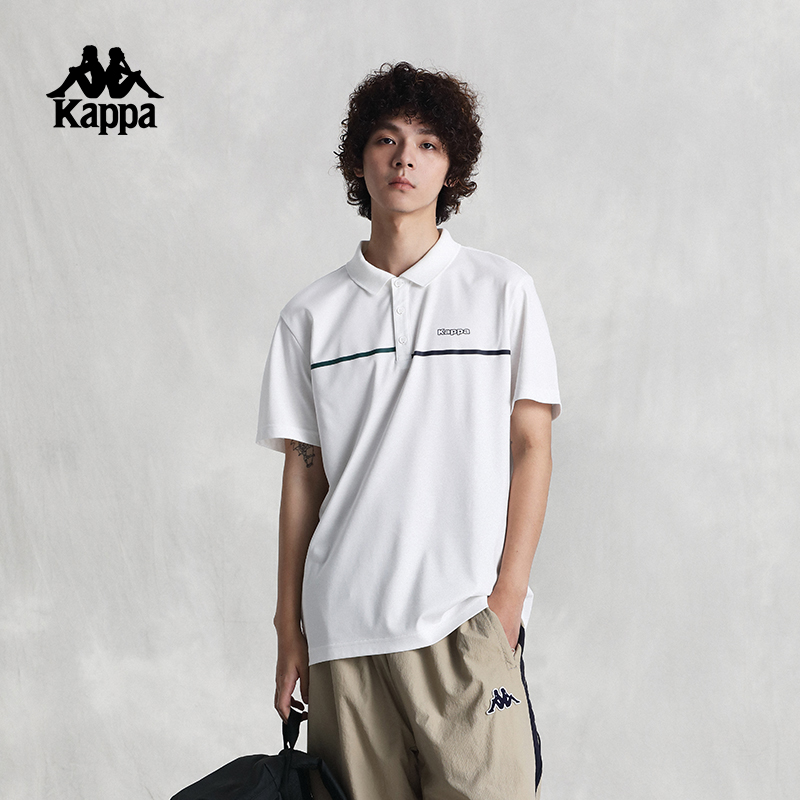 卡帕男短袖衫简约休闲半袖