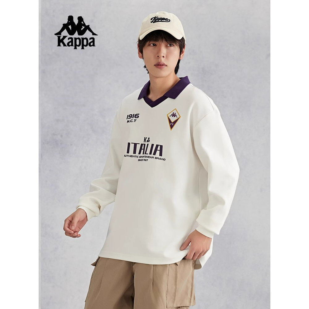 kappa卡帕背靠背运动polo衫男2025新款休闲长袖衬衫女夏款上衣潮,运动服/休闲服装,运动POLO衫,淘宝优惠券,粉丝福利购,淘宝优惠卷