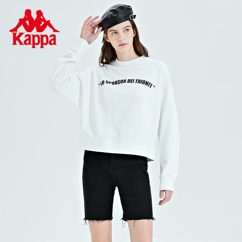 卡帕套头衫Kappa圆领卫衣