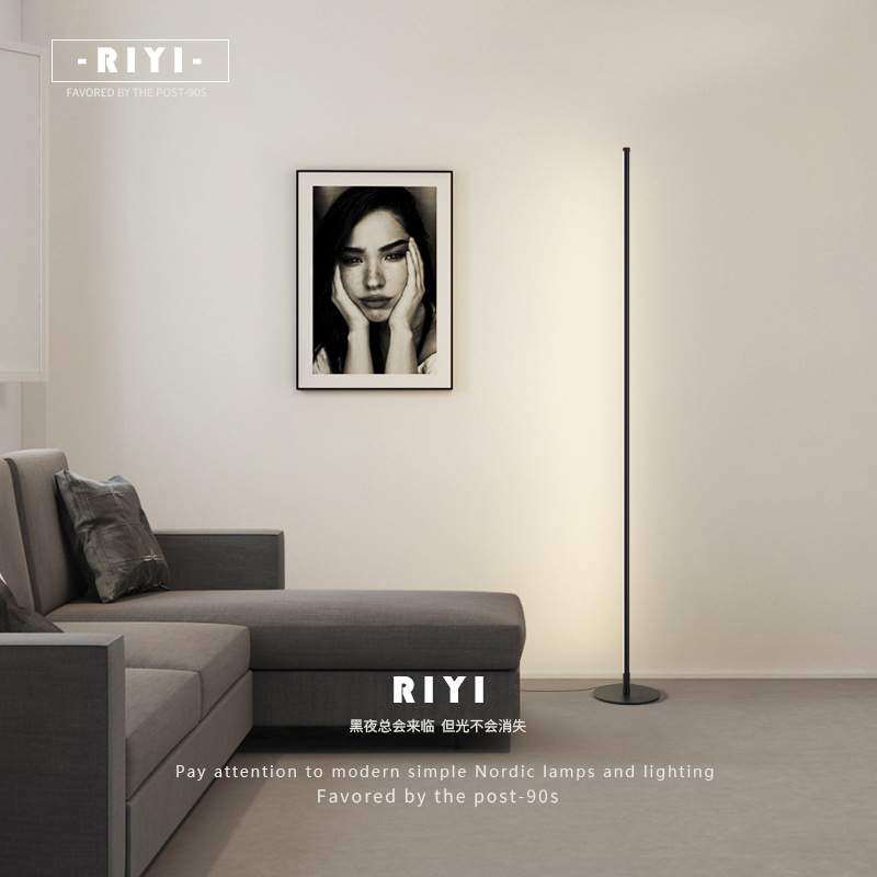 落地灯led客厅灯现代简约时尚北欧卧室创意loft公寓酒店灯具灯