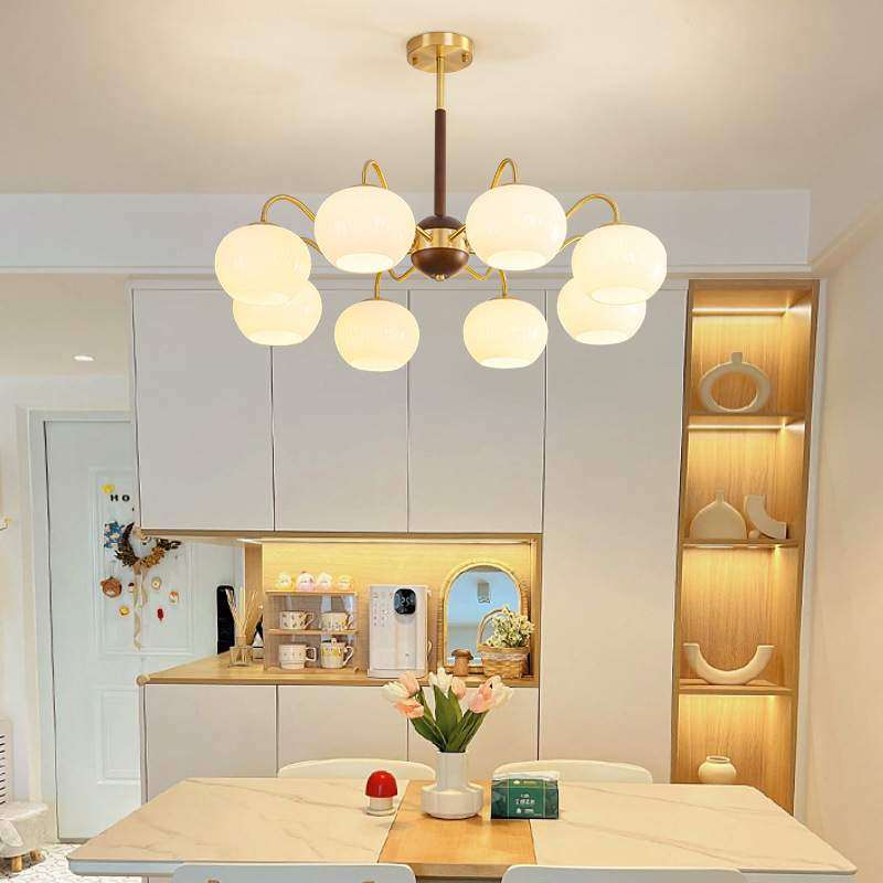 全铜胡桃木吊灯柿子北欧网红创意轻奢奶油风餐厅卧室民宿铜材吊灯,鲜花速递/花卉仿真/绿植园艺,割草机/草坪机,淘宝优惠券,粉丝福利购,淘宝优惠卷
