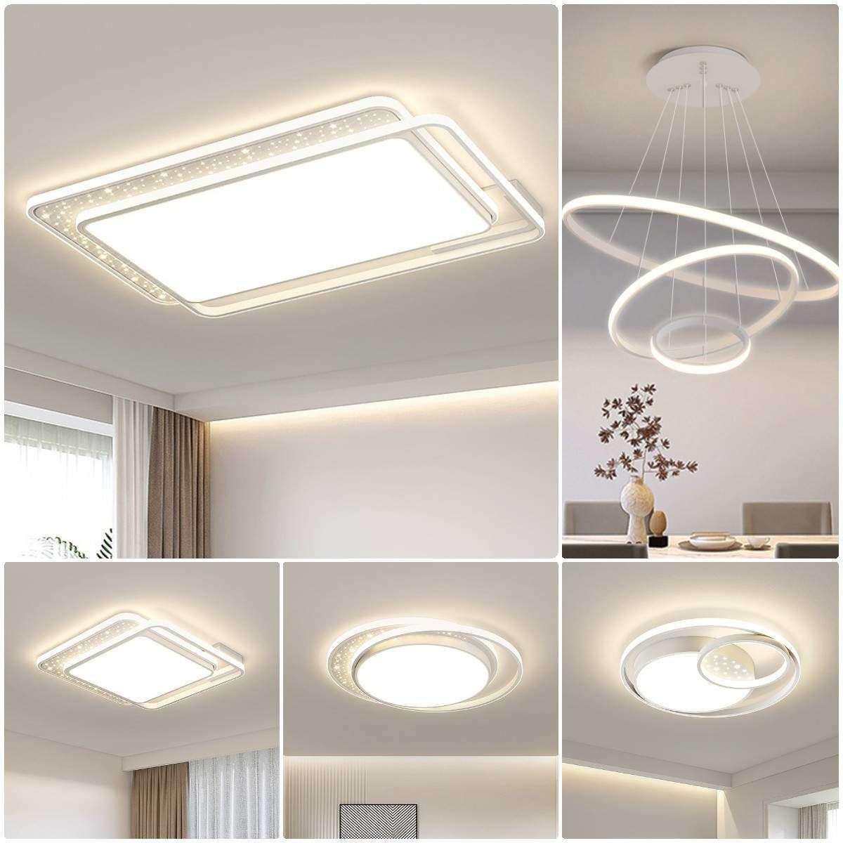 客厅灯现代简约大气2024年新款主灯大灯中山led吸顶灯超亮灯具