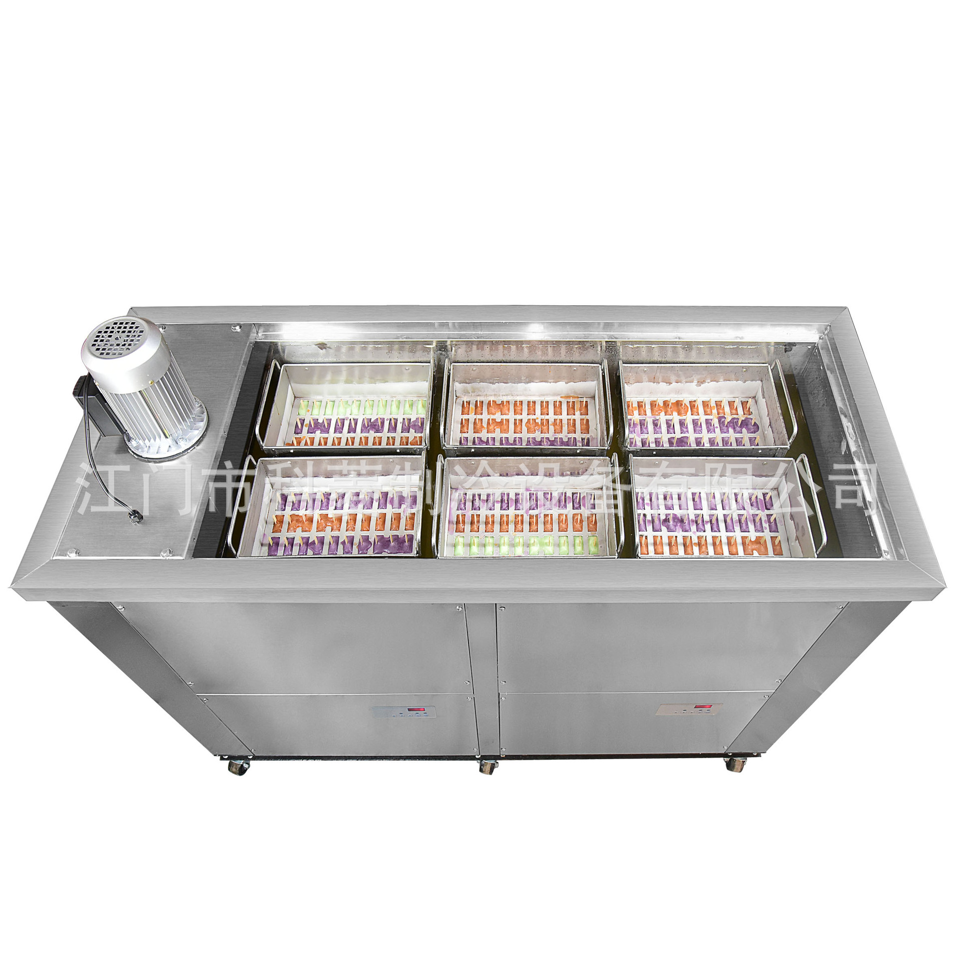 科菱制造商用6模具冰棒棍机 15分钟制作40根冰棍冰淇淋冰激凌机