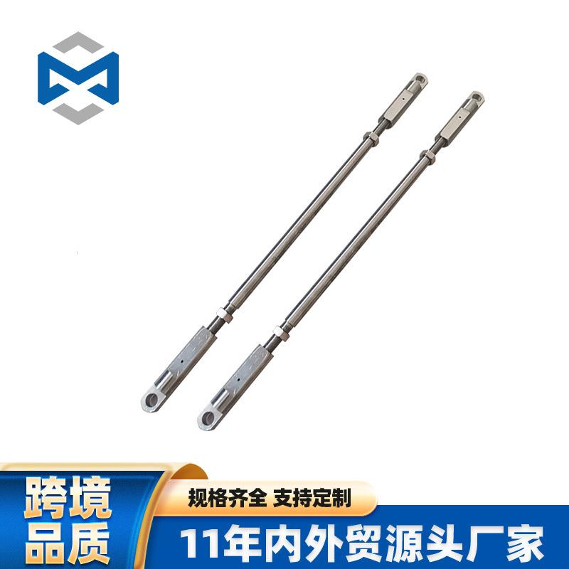M2 M3金属铁夹头拉杆组合 舵机拉杆连接夹头 转向拉杆总成连接头