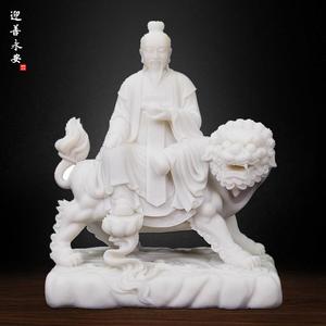 迎善永安 汉白玉神像太乙救苦天尊客厅彩绘弗堂弗像摆件厂家