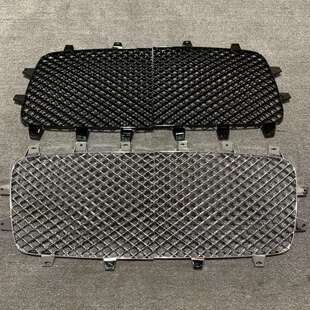 适用09-18款宾利飞驰Flying Spur前杠中网格删 左右中网黑色 电镀