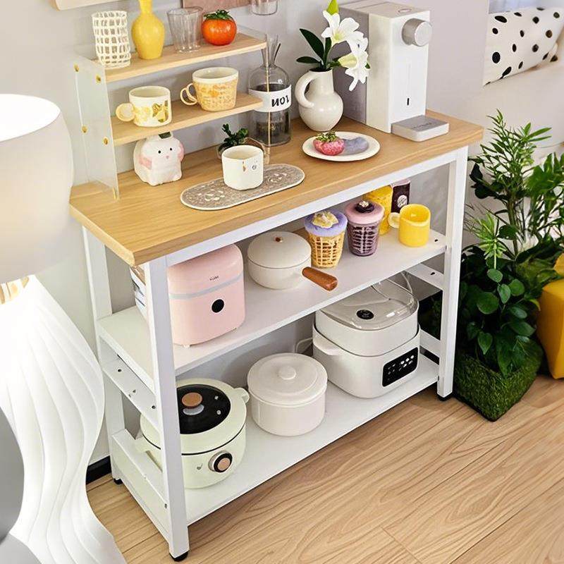 厨房置物架新款家用多层落地架多功能切菜储物架微波炉厨具收纳架,电子元器件市场,其它元器件,淘宝优惠券,粉丝福利购,淘宝优惠卷