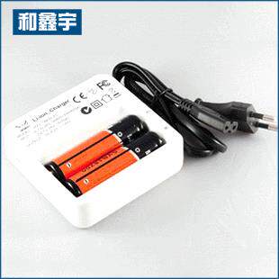 双槽认证充电器 18650智能双槽充电器 智能电池充电器