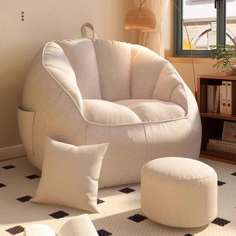 懒人小沙发可躺可睡豆袋卧室单人沙发小户型榻榻米阳台休闲靠背椅