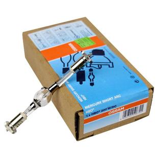 欧司朗短弧汞灯HBO 200W/DC紫外线光固化灯 荧光显微镜灯泡