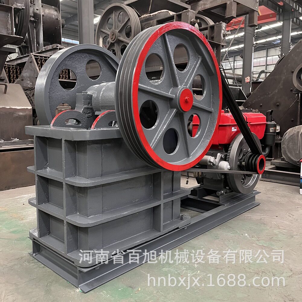 矿山砂石场花岗岩鹅卵石粉碎机金矿石柴油PE-150x250颚式破碎机