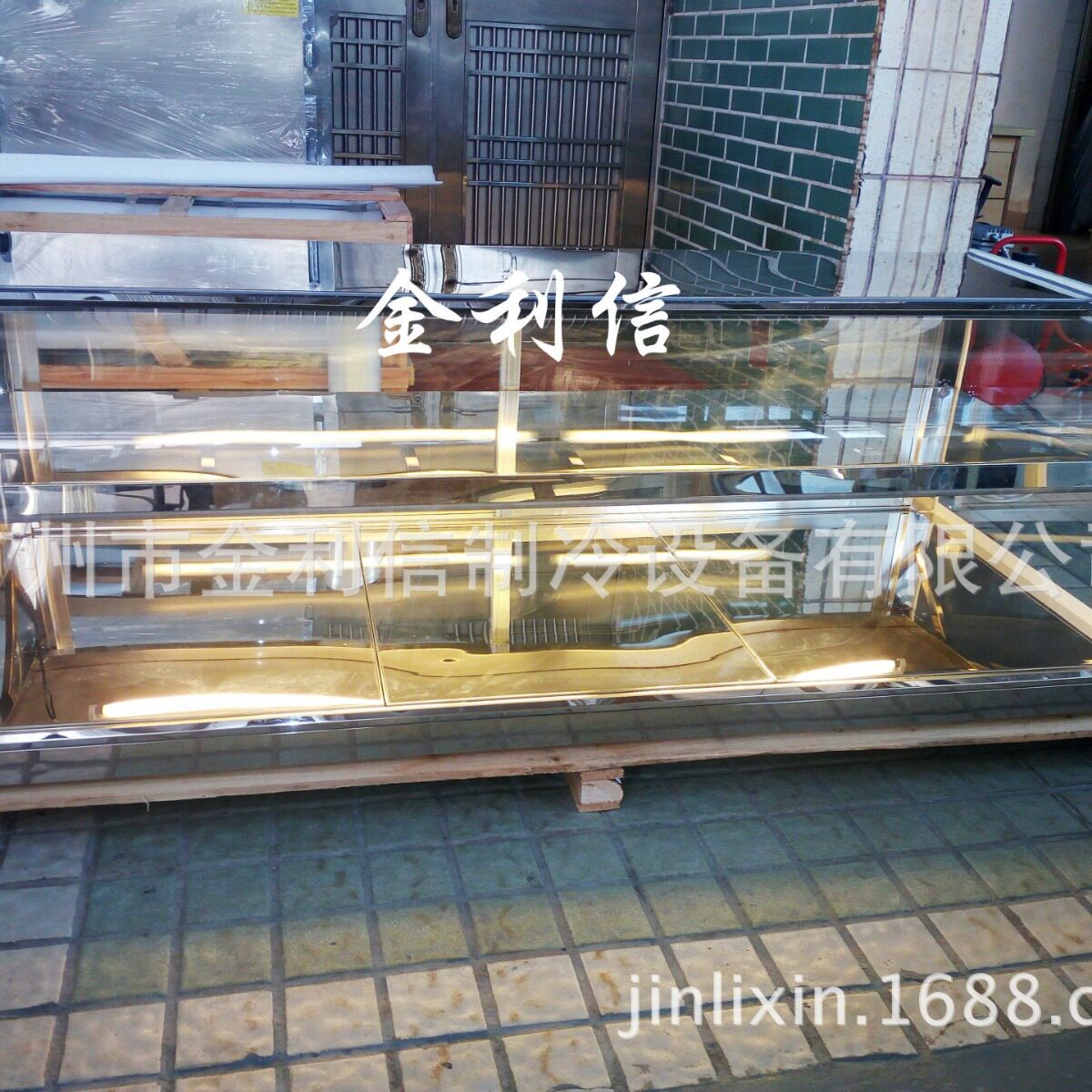 金利信牌桌上型双层火腿芝士调理面包电热保温炉榴莲披萨热酥柜