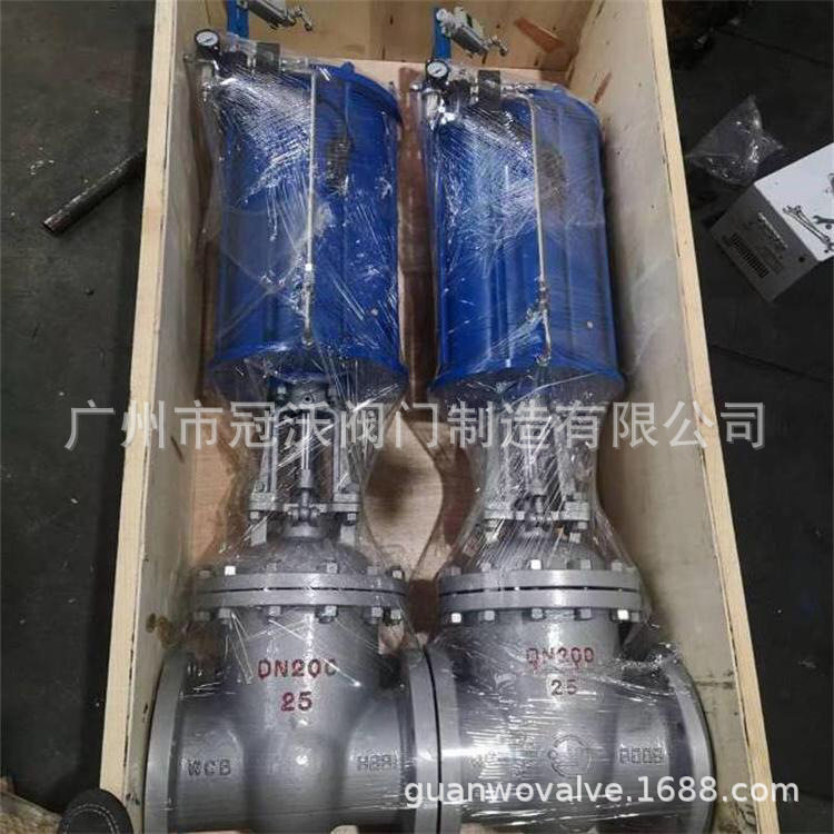 Z641H法兰气动闸阀 高温高压铸钢可带手动自动复位开关切断闸阀门