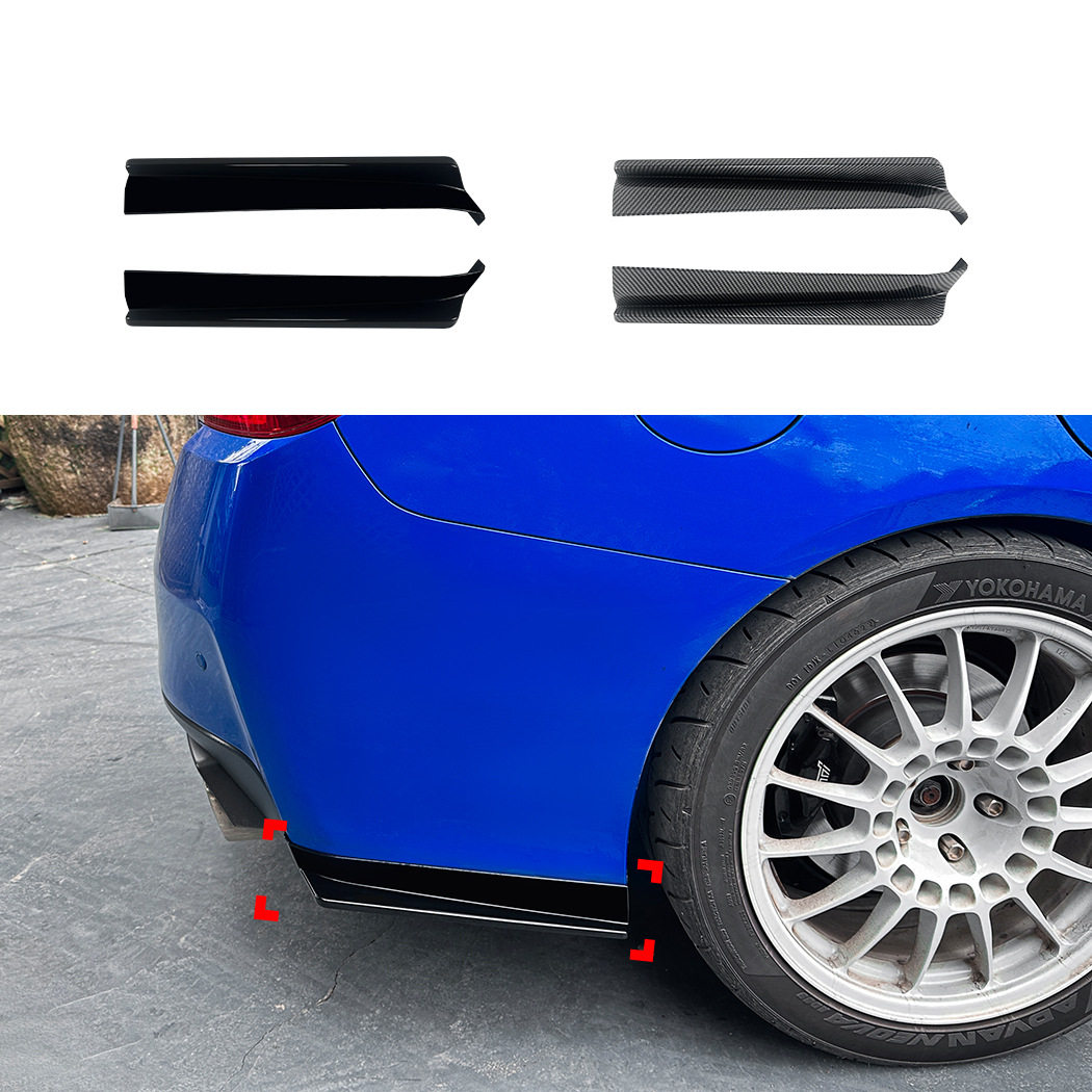 适用斯巴鲁WRX STI VA 2015-2021后杠后包角车贴扰流板跨境改装