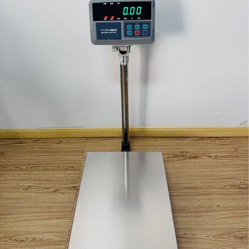 不锈钢落地秤150kg/10g连PLC