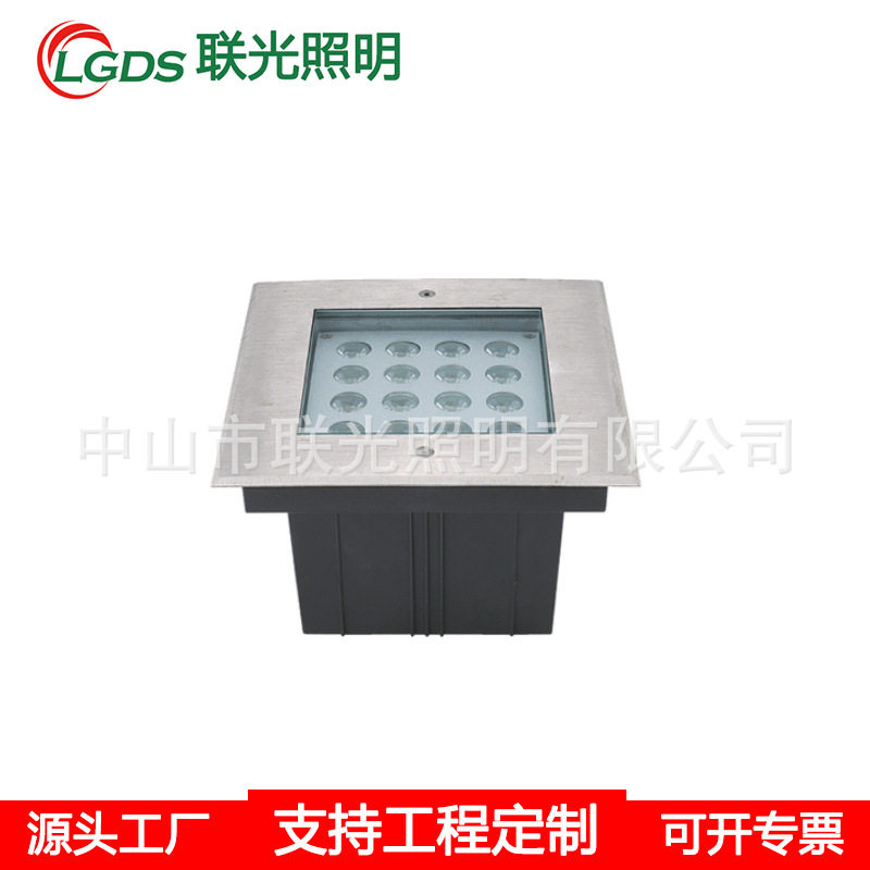 LED嵌入式七彩草坪地埋灯