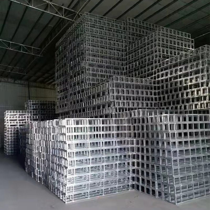 工厂生产镀锌方管桁架背景展示架会议活动签到板展架展会展位搭建