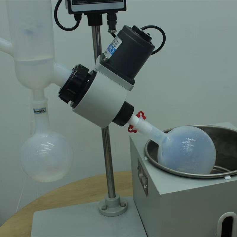 旋转蒸发仪蒸馏仪配套PFA材质蒸馏瓶500ml1000ml接收瓶冷凝器