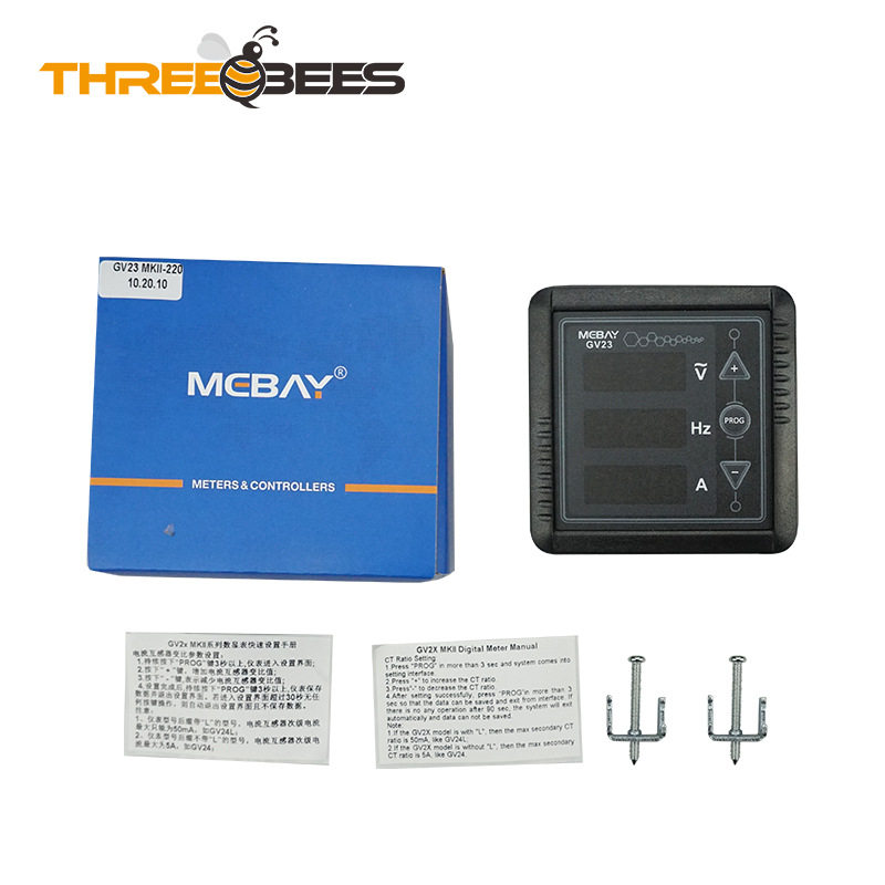 GV23MKII数显交流发电机仪表