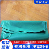 塑料风筒涂覆布P1950ISS煤矿用阻燃风筒布 10m 20m井下隧道用
