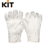 凯壹特KIT耐180度高温手套 烧烤箱手套 隔热手套洁净无尘室用白色
