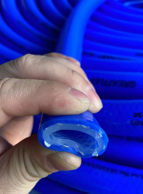 GREATFLEX卫生级蓝色夹线真空耐热编织硅橡胶软管厂家BP20