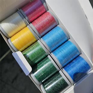 囡绳手作3股星空线洒金蜡线0.45蜡线洒金线编织蜡线红绳DIY手工线