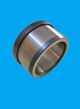 带挡边T型钢套 JBHM带肩型 法兰台阶轴套 夹具衬套耐磨套导套隔套