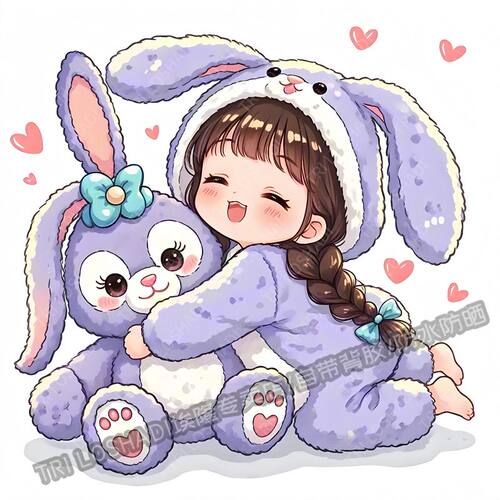星黛露超萌防水自粘墙贴