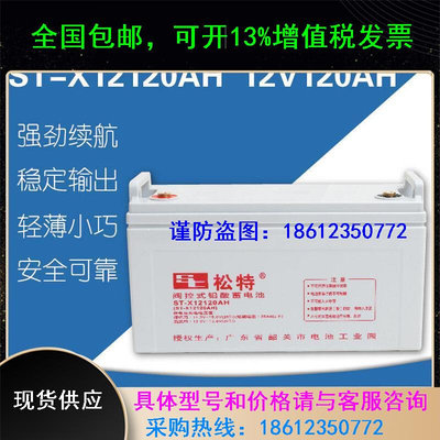 蓄电池ST-X12120/12v120AH免维护直流屏UPS机房EPS应急电源