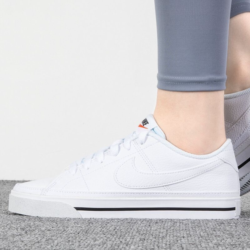 Nike Court Legacy 防滑耐磨复古轻便舒适透气休闲板鞋DH3161-101