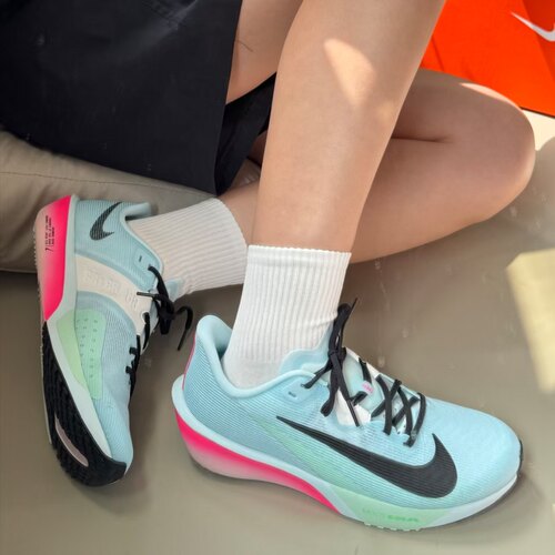 NIKE/耐克 RIVAL FLY 4蓝粉色透气耐磨舒适百搭跑步鞋 FV6040-400