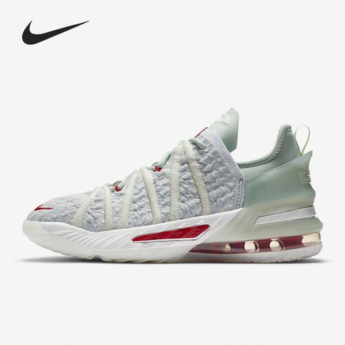 Nike LEBRON 18 缓震透气篮球鞋(鞋舌瑕疵,介意慎拍) CT4677-002