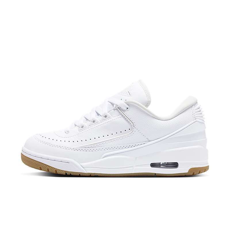NIKE耐克 AIR JORDAN 白色简约舒适防滑耐磨低帮篮球鞋FZ4122-102
