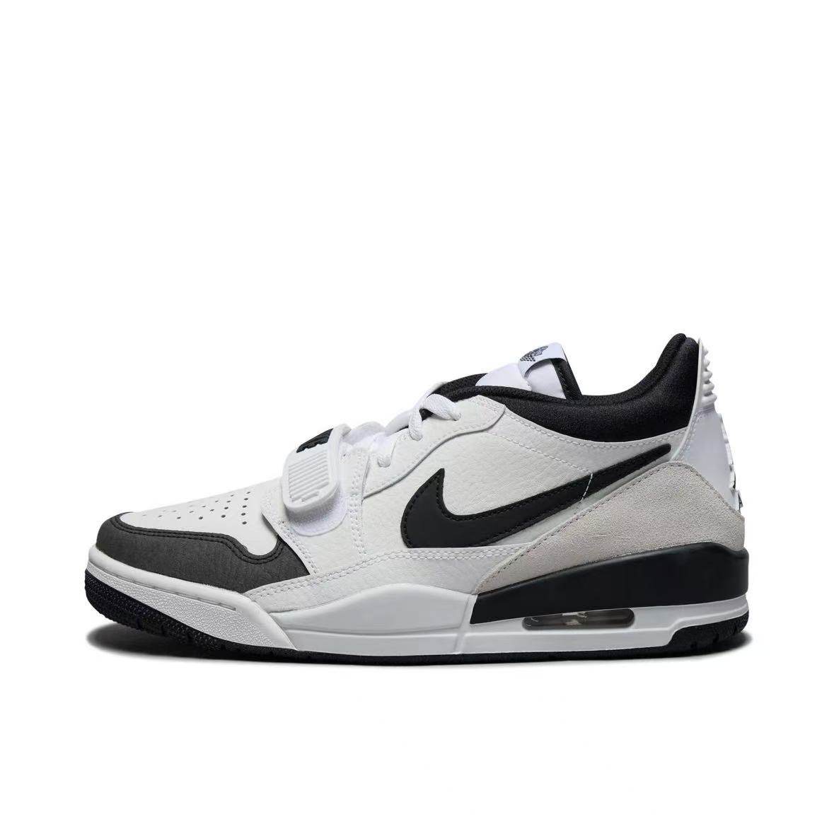 Jordan Legacy 312 皮革 百搭减震耐磨低帮篮球鞋 黑白HV1811-101,运动鞋new,篮球鞋,淘宝优惠券,粉丝福利购,淘宝优惠卷