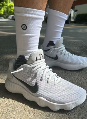 Nike Hyperdunk 2017 灰白 低帮透气减震防滑 篮球鞋 897637-100