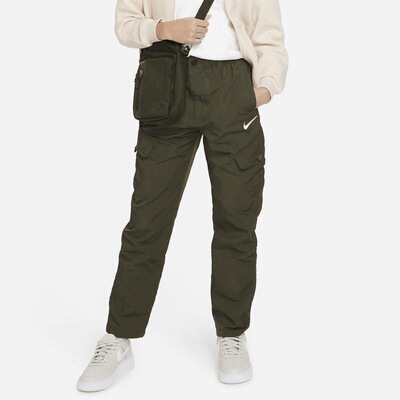 Nike儿童下装 Outdoor Play 纯色多口袋松紧休闲长裤FD3239-325