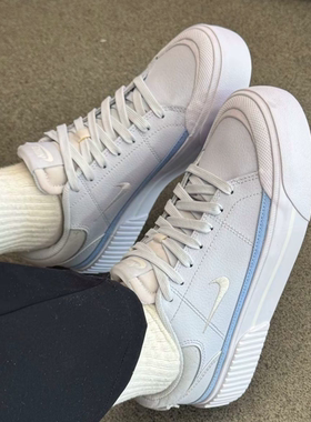 Nike Court Legacy Lift舒适减震防滑耐磨厚底休闲板鞋FV5526-001