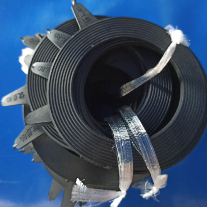 耐磨加厚管道法兰橡胶密封垫片圆形丁晴黑平垫塑胶防水圈定制4050