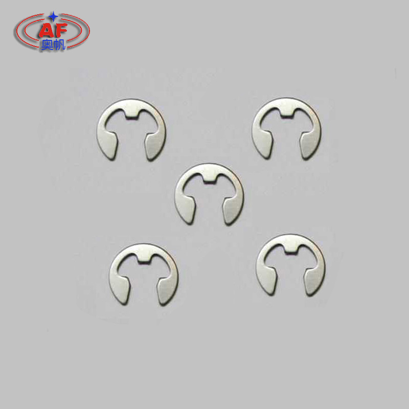 304不锈钢开口挡圈GB896E型卡簧 卡扣卡环M1.2/1.5/2345678910