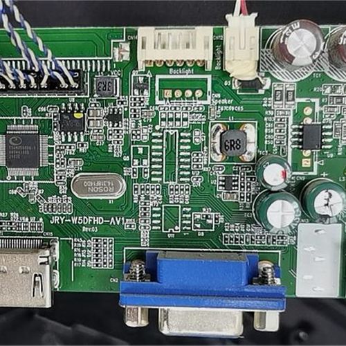 WESCOM长城显示器C2773HY主板WA2073KR电源驱动一体板12V