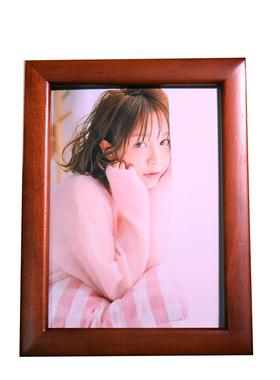 常规实木榫卯中式复古相框78101免打孔悬挂木质像架摆台复古风