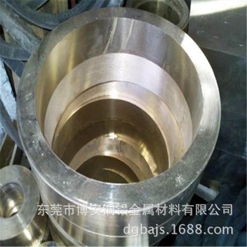 东莞现货Qsn4-4-3锡青铜套 广东高强耐磨6-6-3轴承锡青铜套