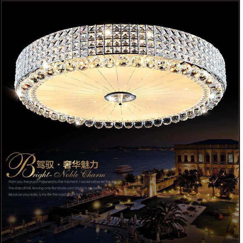 欧式圆形LED贴片客厅吸顶灯客厅灯奢华酒店卧室水晶灯具餐厅灯饰,鲜花速递/花卉仿真/绿植园艺,割草机/草坪机,淘宝优惠券,粉丝福利购,淘宝优惠卷
