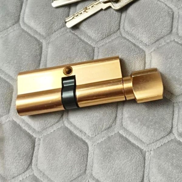 小70卧室门家用手房门铜锁通用型铜锁木门室内门芯门锁锁头执