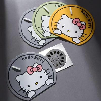 地漏盖防臭器矽胶垫化妆室浴室反味下水道防返臭封闭盖H