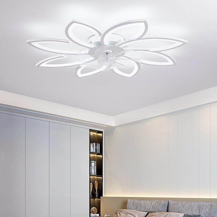 吸顶吊扇灯2026新款现代简约风扇灯餐厅卧室客厅超薄电灯扇